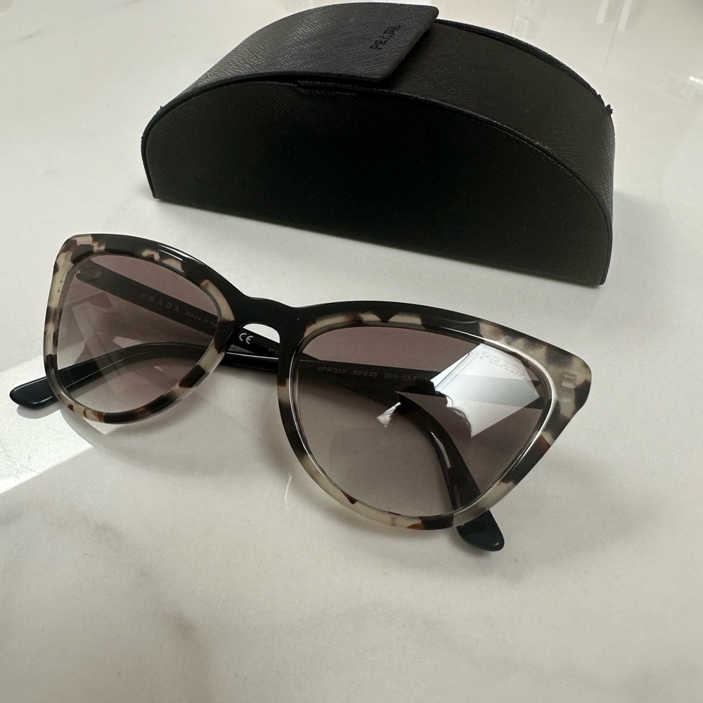 PRADA leopard cat eye